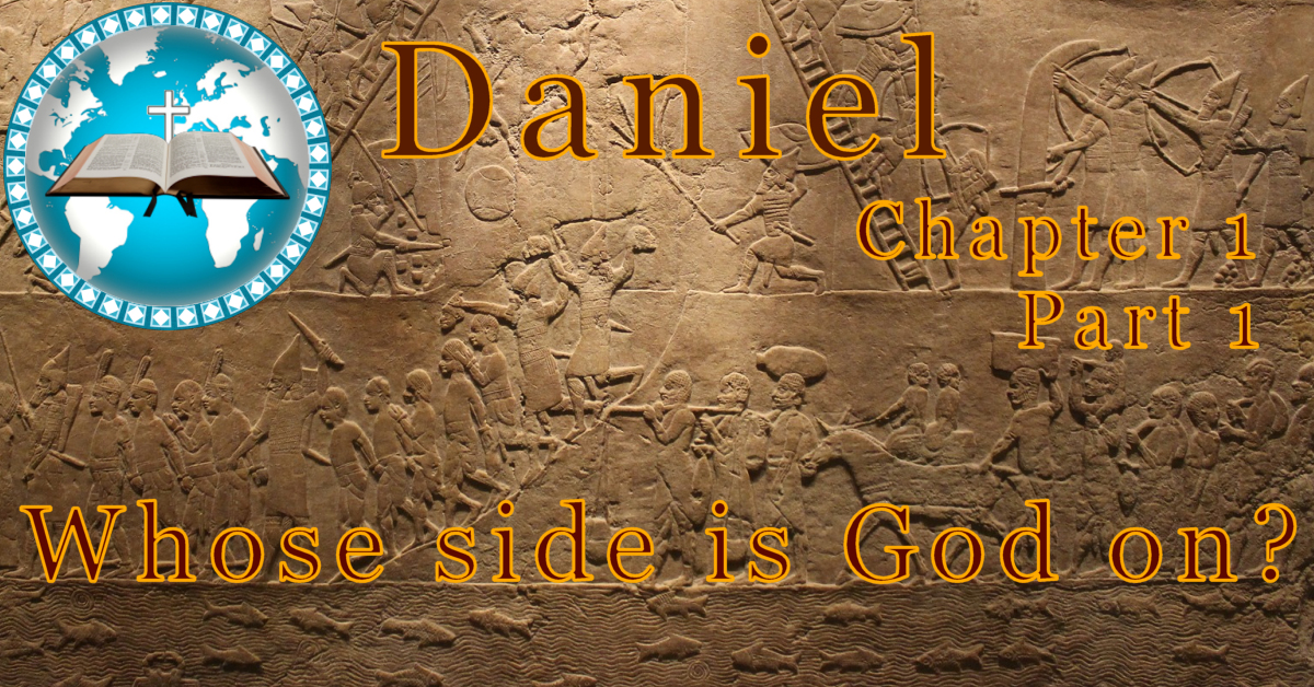 Ancient Clay Tablet with Battle Scene - Daniel chapter 1, part 1, Whose sSde is God on?