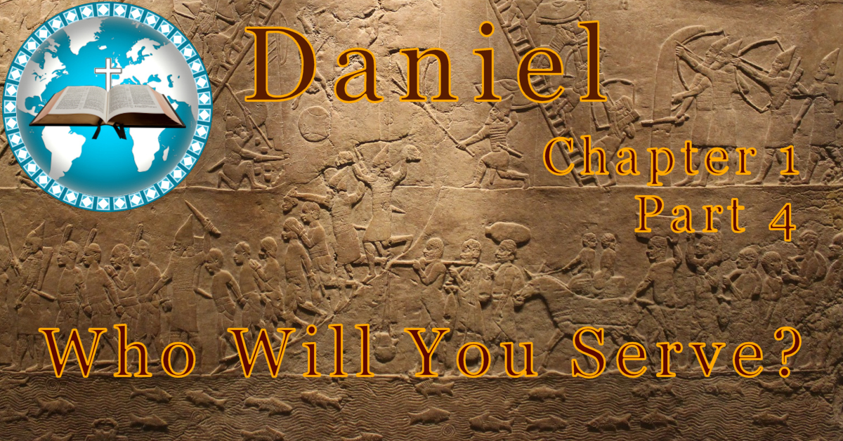 An ancient clay tablet with a battle scene- Daniel chapter 1 part 4, who will you serve?